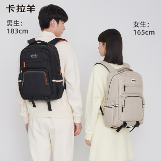 卡拉羊 KALA·Y 大容量双肩背包女士旅行包笔记本电脑包初高中学生书包轻便