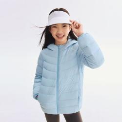 波司登 儿童羽绒服男女童排骨条羽绒服轻薄连帽大童外套