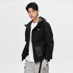 诺诗兰 男士夹克户外单层连帽休闲外套KL095X63