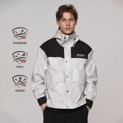 诺诗兰 冲锋衣中性户外硬壳登山服冲锋山兰冲锋衣