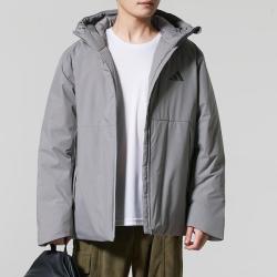 阿迪达斯 冬季款羽绒服男装上衣夹克保暖户外时尚潮流健身跑步休闲运动外套