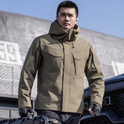 龙牙 男士防风大衣