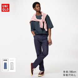 EZY DENIM牛仔裤水洗产品常规款优衣库男装女装弹力485624 484972