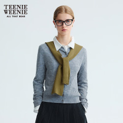 TEENIE WEENIE 小熊 女装毛针织衫 可机洗扬子纱毛衣