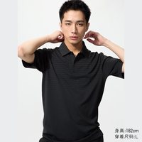 移动端：DRY-EX速干POLO衫/短袖印花优衣库男装女装T恤运动透气483972