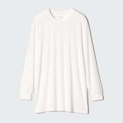 HEATTECH圆领T恤/9分袖优衣库男装保暖衣秋衣内衣469977