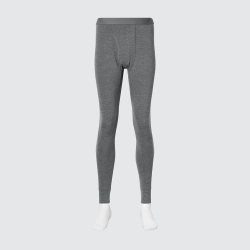 HEATTECH EXTRA WARM混纺紧身裤优衣库男装6%羊绒保暖秋裤487175