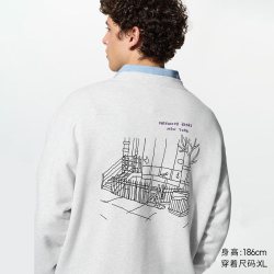 Jason Polan UT卫衣/长袖优衣库男装女装运动衫491000