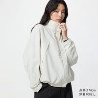 优衣库 防风立领茄克优衣库女装/外套夹克487832