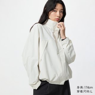 优衣库 防风立领茄克优衣库女装/外套夹克487832