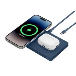 贝尔金 充电器iPhone/AirPods 深蓝WIZ019btBL