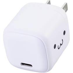 宜丽客 日本直邮宜丽客 充电器 Type-C 30W PD 1口 折叠 白萌 MPA-AC
