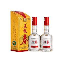 五粮春 五粮液股份 五粮春第一代45度500ml浓香型白酒 45度 500mL 2瓶