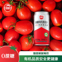 番时番 新疆有机NFC番茄汁205ml*12罐轻断食番茄汁西红柿汁