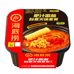 海底捞 自热火锅米饭 方便速食零食小火锅美食 肥汁番茄火锅282g