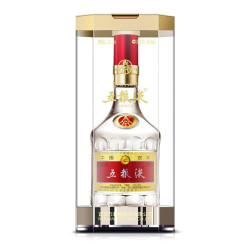 五粮液 浓香型白酒52度 过节送礼 52度 500mL 1瓶 普五第八代单支装