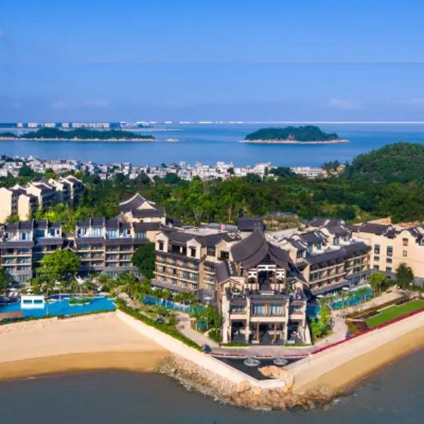 珠海凤凰湾悦椿酒店 海景房2晚+2大2小早餐+旅拍1次+首日水果
