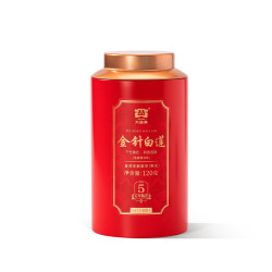 大益 金针白莲 普洱熟茶 解块茶 120g 罐装