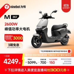 九号 M90 电动摩托车 门店自提