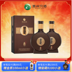习酒 窖藏1988 酱香型 高度白酒 （无礼袋） 53度 500mL 2瓶