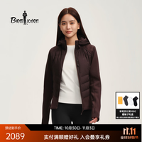 比音勒芬 【法国鸭绒】女士户外保暖羽绒服