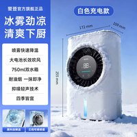 爱登冰雾扇厨房专用空调制冷电风扇家用降温小型台式新款冷风扇