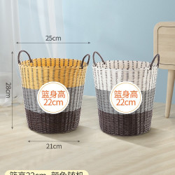 居家家 脏衣篓衣服收纳筐网红款轻奢脏衣篮家用洗衣篮毛绒玩具娃娃收纳桶