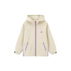 斯凯奇 童装女童三防冲锋外套26秋连帽户外服防风防水SkechersKids