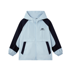 斯凯奇 童装男女童防晒服连帽外套26夏新款轻薄皮肤衣SkechersKids