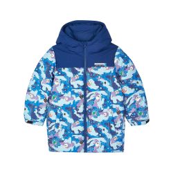 斯凯奇 童装羽绒服连帽26冬季新款男女童加厚保暖外套SkechersKids