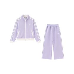 斯凯奇 童装运动套装26秋新款女童休闲外套长裤两件套SkechersKids