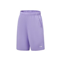 LI-NING KIDS 李宁女童速干运动短裤2026新款透气女孩小童裤子凉爽秋季梭织童装