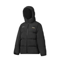 LI-NING KIDS 短款羽绒服男女童2026新款冬季短款加厚外套冬季鹅绒童装