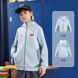 安踏 儿童针织软壳外套