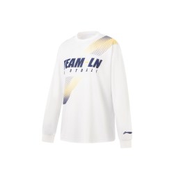 LI-NING KIDS 足球服|李宁儿童长袖T恤男士2026新款青少年圆领宽松秋季运动服