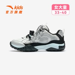 安踏 雀跃丨安踏儿童运动鞋女童鞋2026秋季新款薄底芭蕾舞鞋复古德训鞋