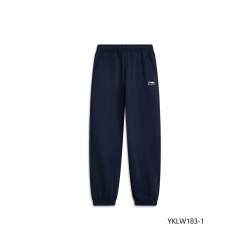 LI-NING KIDS 李宁童装卫裤女童2026新款青少年运动休闲长裤秋季儿童束脚针织裤