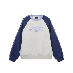 LI-NING KIDS 李宁童装卫衣女小大童2026新款运动生活系列冬季加绒保暖针织童装