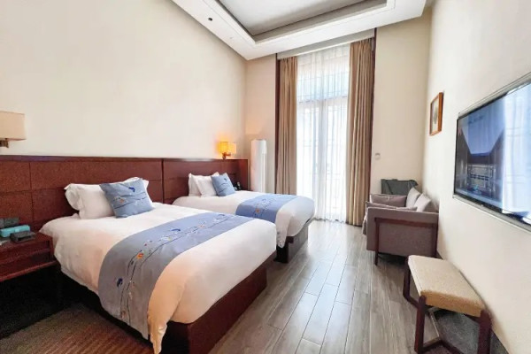 舟山舟旅南苑海丝 洛迦双床房2晚连住 含早+东沙畅游+温汤