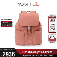 TUMI Voyageur女士高端时尚背包新款潮流出差双肩包 黑色双11