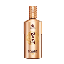 习酒 金钻（钻石版）53度酱香型高度白酒 商务送礼 53度 500mL 6瓶 （原箱原码）