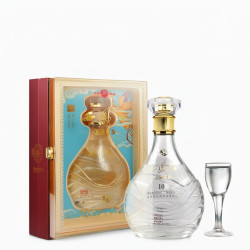 西凤酒 10年亚克力礼盒 凤香型纯粮白酒 52度 500mL