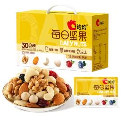 洽洽 小黄袋升级款 每日坚果 750g/30袋+赠夏威夷果*1袋