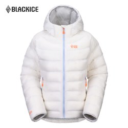 黑冰 26新款黑冰户外900蓬羽绒服女款轻薄鹅绒排骨短款连帽羽绒服8629