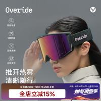 OVERIDEHALO 玄曜黑 / 镜片：玫瑰粉