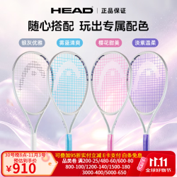 海德 Squared 2026年新款网球拍轻挥重全碳素减震专业进阶初学者 PWR 100 285g 100拍面 1号柄