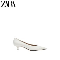 ZARA2026早秋新品 女鞋 法式优雅气质尖头猫跟穆勒鞋 2228810 001
