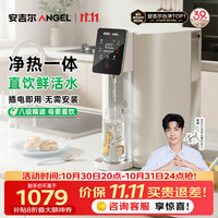 安吉尔 台式净饮机T1家用净水器反渗透净热一体机免安装透触屏无双酚A直饮机家电JY3693-ROT8H