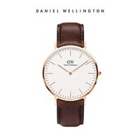 移动端：Daniel Wellington DW手表男款 CLASSIC系列经典皮质石英腕表 丹尼尔惠灵