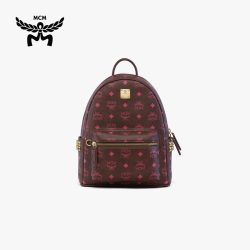 MCM STARK系列小号铆钉双肩包